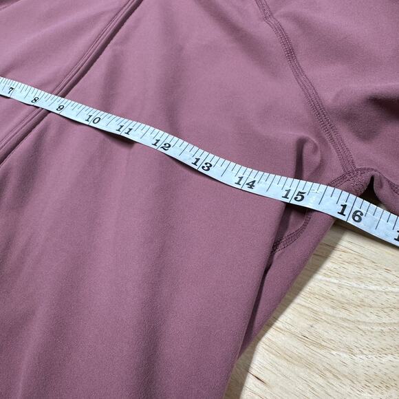 Sweaty Betty NWT Super Soft Workout Zip Through Hoodie Plum Pink Size S 4-6 - Picture 7 of 8